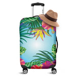 Hawaiian Aloha Flower Print Luggage Cover