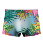 Hawaiian Aloha Flower Print Men's Boxer Briefs