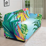 Hawaiian Aloha Flower Print Sofa Cover