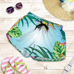 Hawaiian Aloha Flower Print Women's Shorts