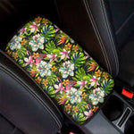 Hawaiian Aloha Tropical Pattern Print Car Center Console Cover