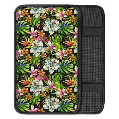Hawaiian Aloha Tropical Pattern Print Car Center Console Cover