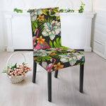 Hawaiian Aloha Tropical Pattern Print Dining Chair Slipcover