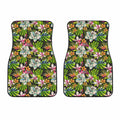 Hawaiian Aloha Tropical Pattern Print Front Car Floor Mats