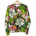 Hawaiian Aloha Tropical Pattern Print Men's Crewneck Sweatshirt