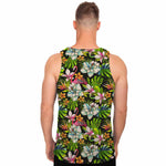 Hawaiian Aloha Tropical Pattern Print Men's Tank Top