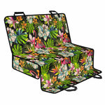 Hawaiian Aloha Tropical Pattern Print Pet Car Back Seat Cover