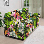 Hawaiian Aloha Tropical Pattern Print Sofa Cover
