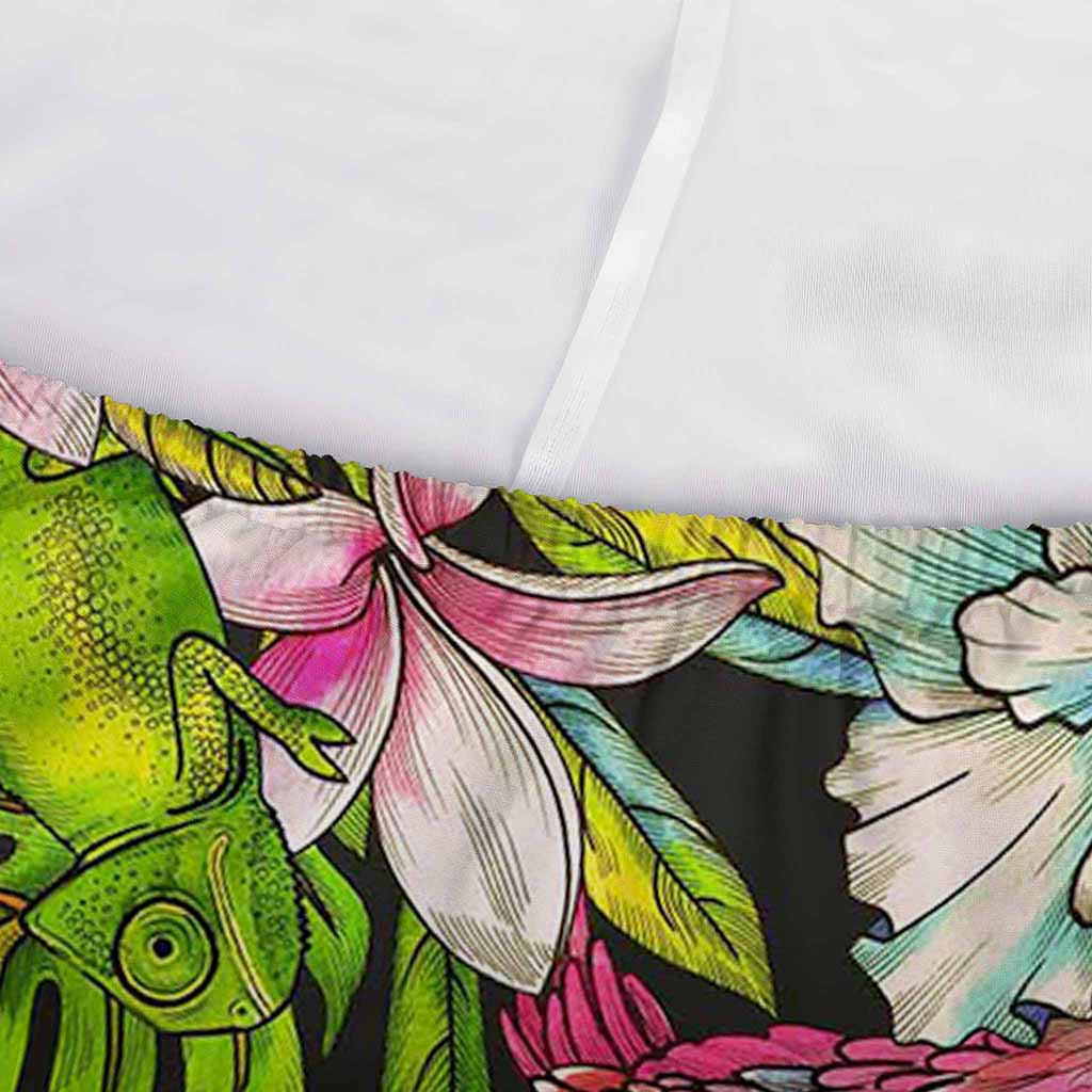 Hawaiian Aloha Tropical Pattern Print Sofa Cover