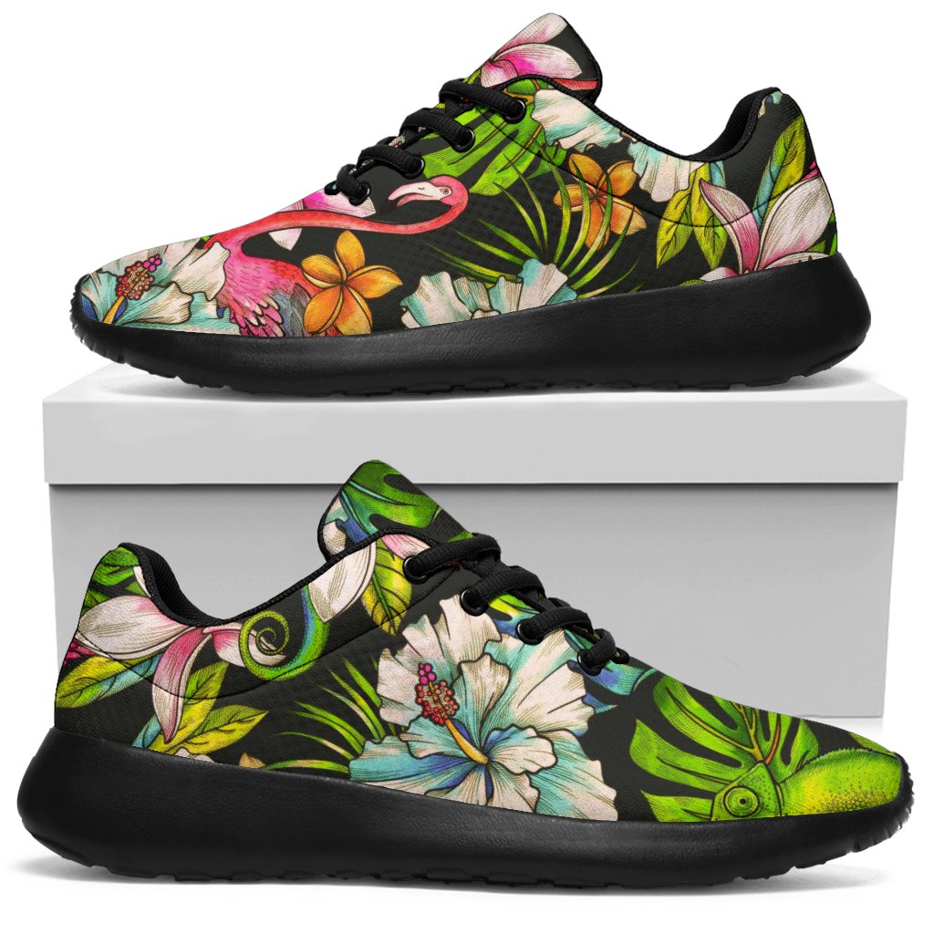 Hawaiian Aloha Tropical Pattern Print Sport Shoes GearFrost