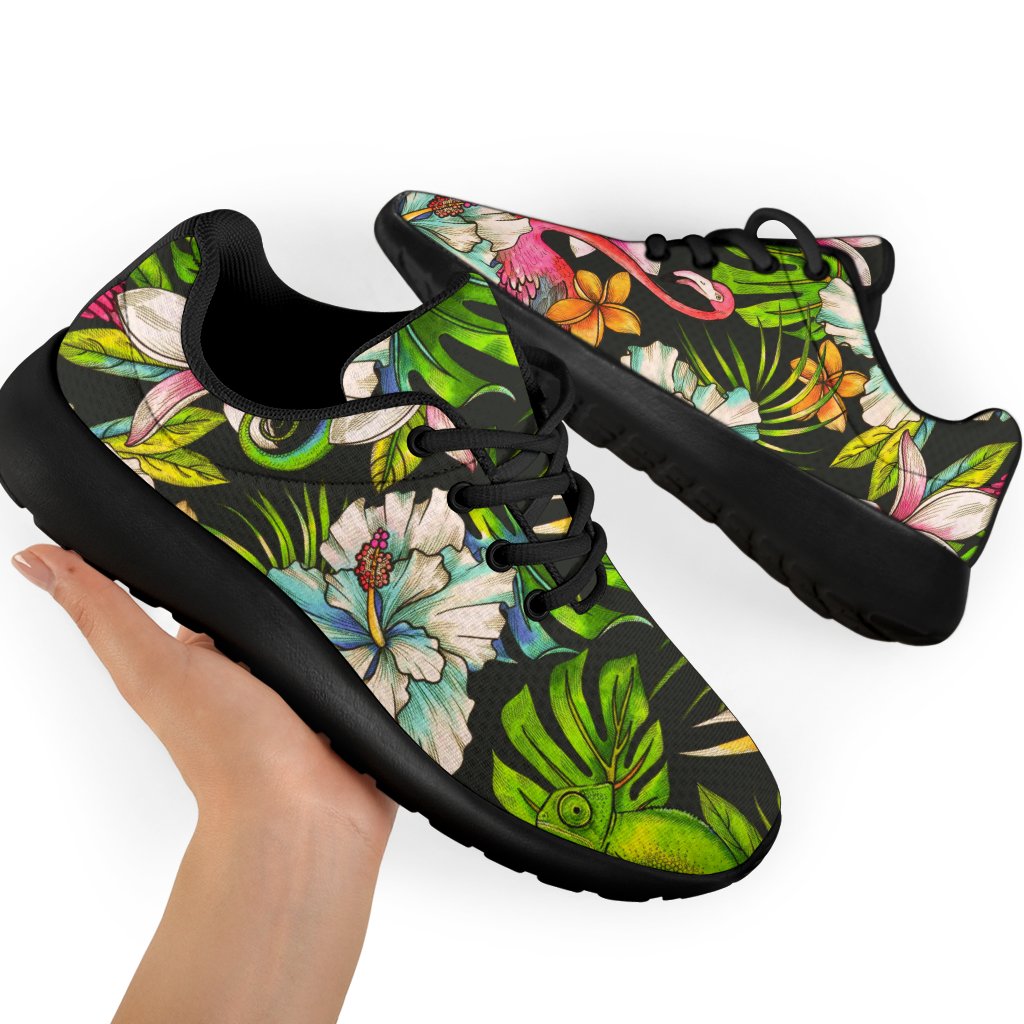 Hawaiian Aloha Tropical Pattern Print Sport Shoes GearFrost