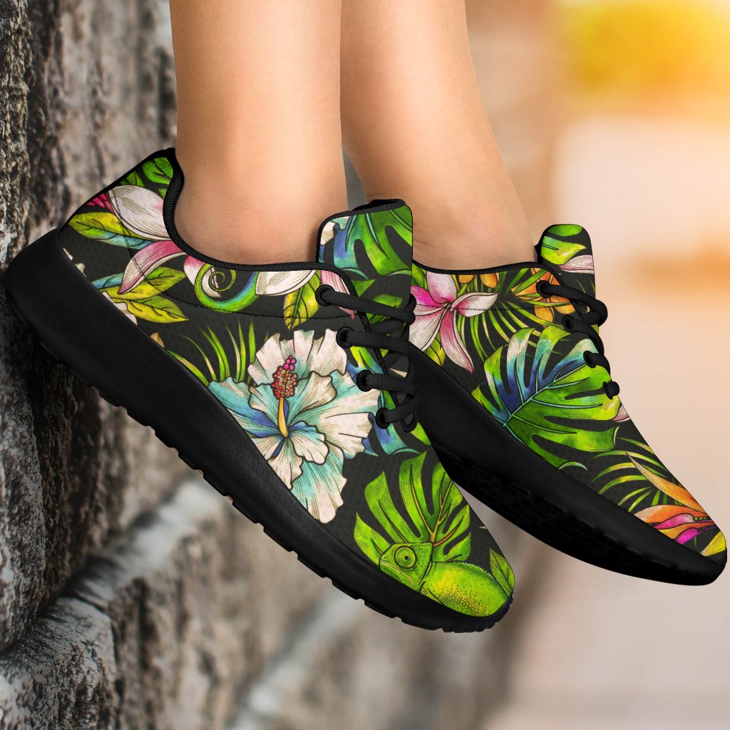 Hawaiian Aloha Tropical Pattern Print Sport Shoes GearFrost