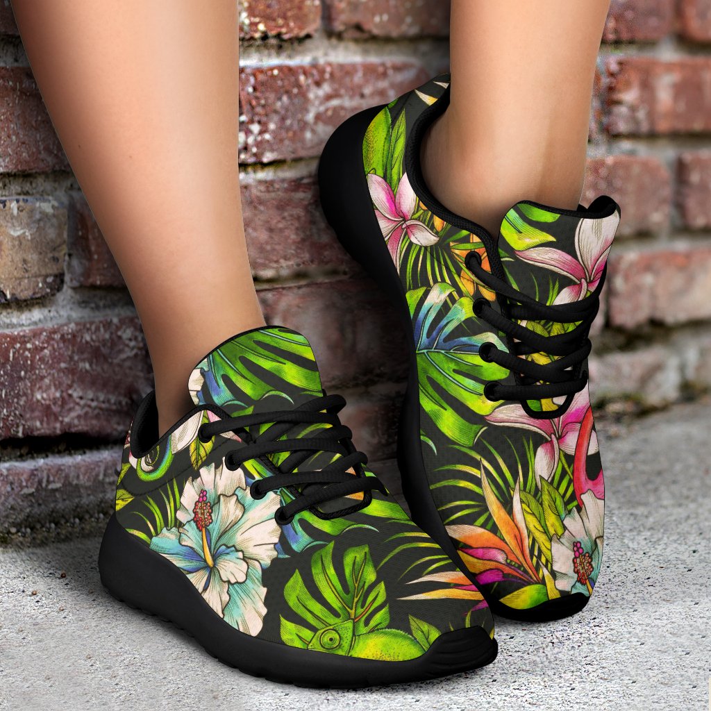 Hawaiian Aloha Tropical Pattern Print Sport Shoes GearFrost