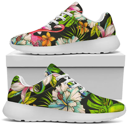 Hawaiian Aloha Tropical Pattern Print Sport Shoes GearFrost