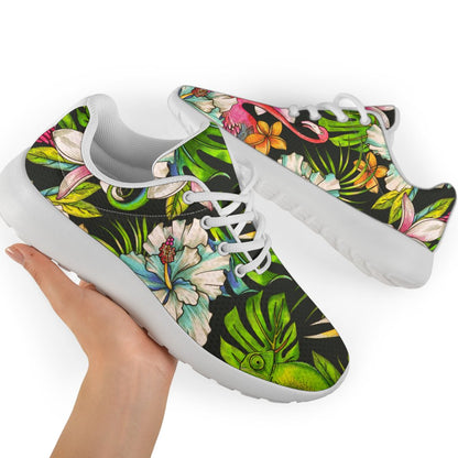 Hawaiian Aloha Tropical Pattern Print Sport Shoes GearFrost