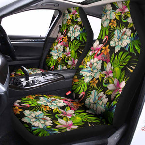 Hawaiian Aloha Tropical Pattern Print Universal Fit Car Seat Covers