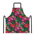 Hawaiian Floral Flowers Pattern Print Apron