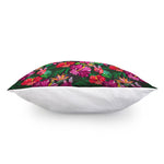 Hawaiian Floral Flowers Pattern Print Pillow Cover