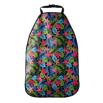 Hawaiian Floral Pattern Print Car Seat Organizers
