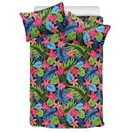 Hawaiian Floral Pattern Print Duvet Cover Bedding Set