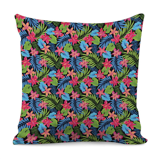 Hawaiian Floral Pattern Print Pillow Cover