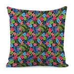 Hawaiian Floral Pattern Print Pillow Cover