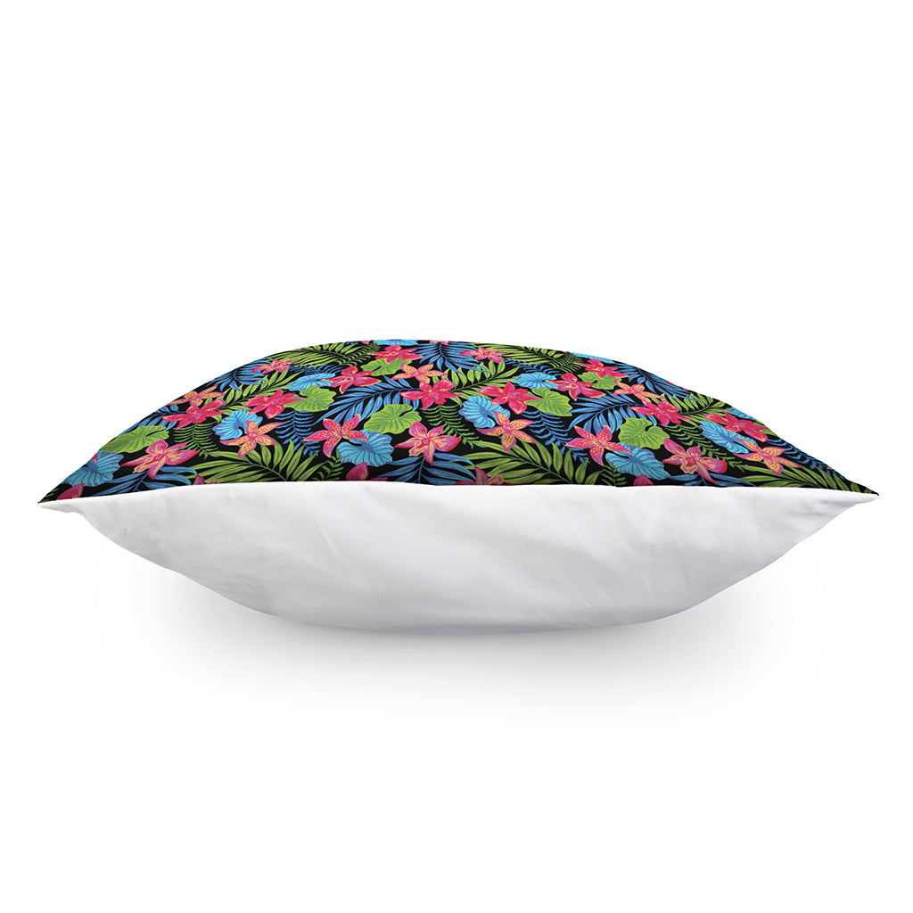Hawaiian Floral Pattern Print Pillow Cover