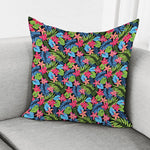 Hawaiian Floral Pattern Print Pillow Cover