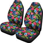 Hawaiian Floral Pattern Print Universal Fit Car Seat Covers