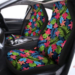 Hawaiian Floral Pattern Print Universal Fit Car Seat Covers