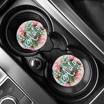Hawaiian Flower Aloha Print Car Coasters