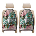 Hawaiian Flower Aloha Print Car Seat Organizers