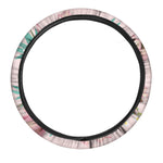 Hawaiian Flower Aloha Print Car Steering Wheel Cover