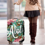 Hawaiian Flower Aloha Print Luggage Cover