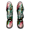 Hawaiian Flower Aloha Print Muay Thai Shin Guards