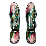 Hawaiian Flower Aloha Print Muay Thai Shin Guard