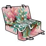 Hawaiian Flower Aloha Print Pet Car Back Seat Cover