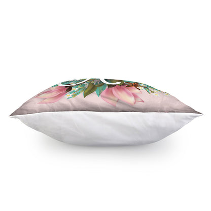 Hawaiian Flower Aloha Print Pillow Cover