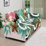 Hawaiian Flower Aloha Print Sofa Cover