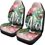 Hawaiian Flower Aloha Print Universal Fit Car Seat Covers