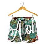 Hawaiian Flower Aloha Print Women's Shorts