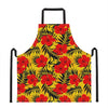 Hawaiian Hibiscus Flowers Pattern Print Apron