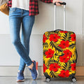 Hawaiian Hibiscus Flowers Pattern Print Luggage Cover