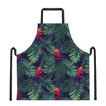 Hawaiian Palm Leaves Pattern Print Apron