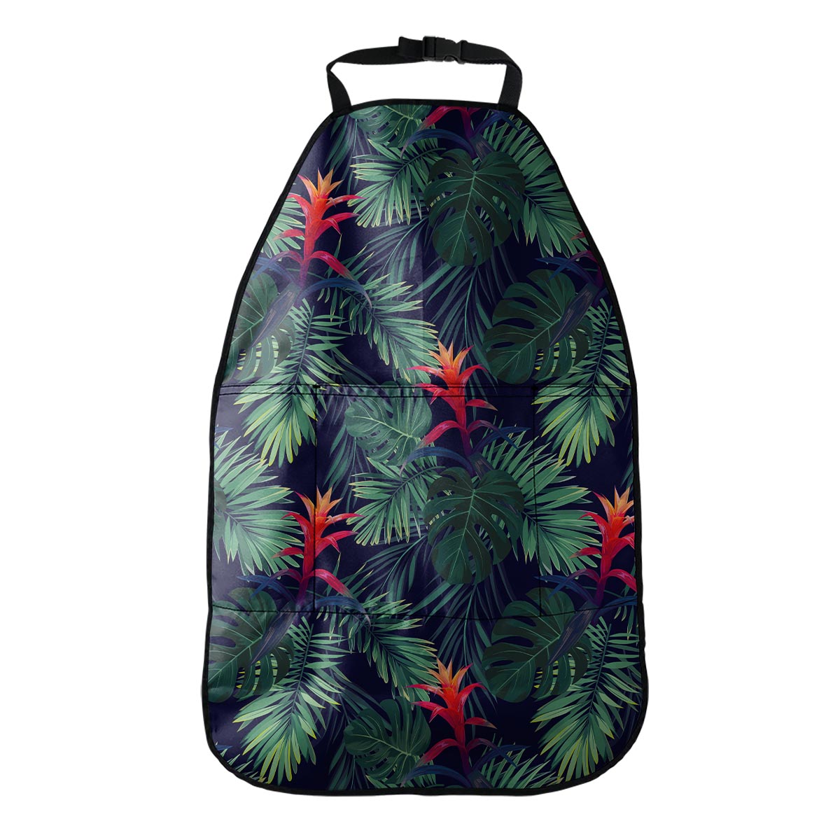 Hawaiian Palm Leaves Pattern Print Car Seat Organizers