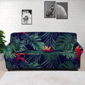 Hawaiian Palm Leaves Pattern Print Sofa Cover