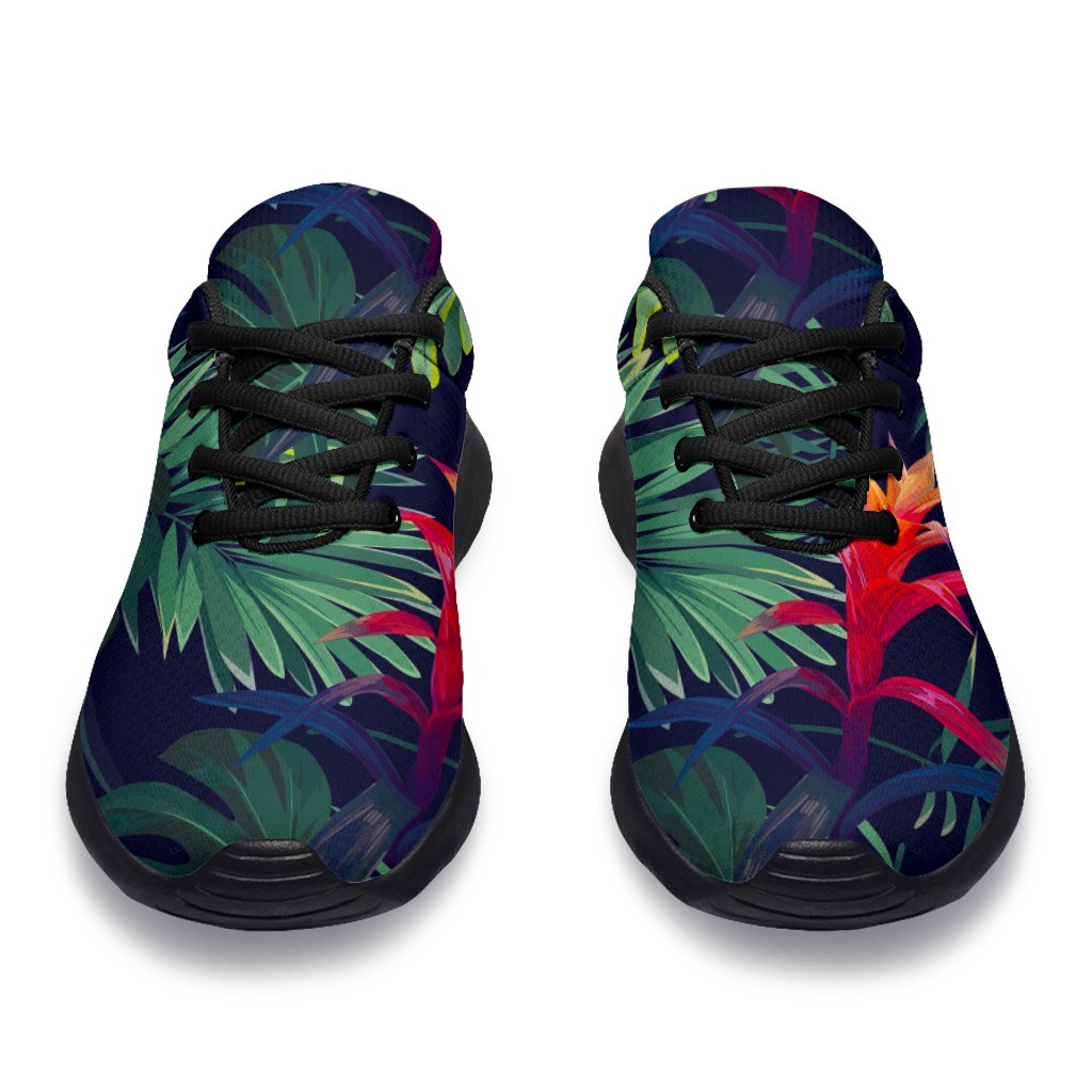 Hawaiian Palm Leaves Pattern Print Sport Shoes GearFrost