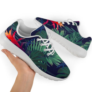 Hawaiian Palm Leaves Pattern Print Sport Shoes GearFrost