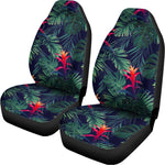 Hawaiian Palm Leaves Pattern Print Universal Fit Car Seat Covers