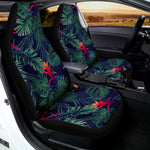 Hawaiian Palm Leaves Pattern Print Universal Fit Car Seat Covers